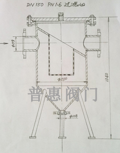 籃式過(guò)濾器結構圖