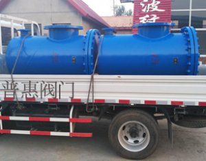 2臺DN500藍式過(guò)濾器發(fā)貨圖片
